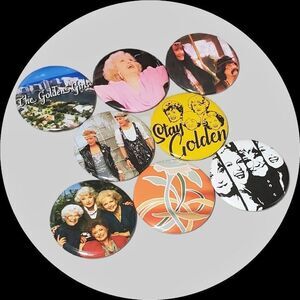 The Golden Girls Kitchen Magnet Set Retro TV